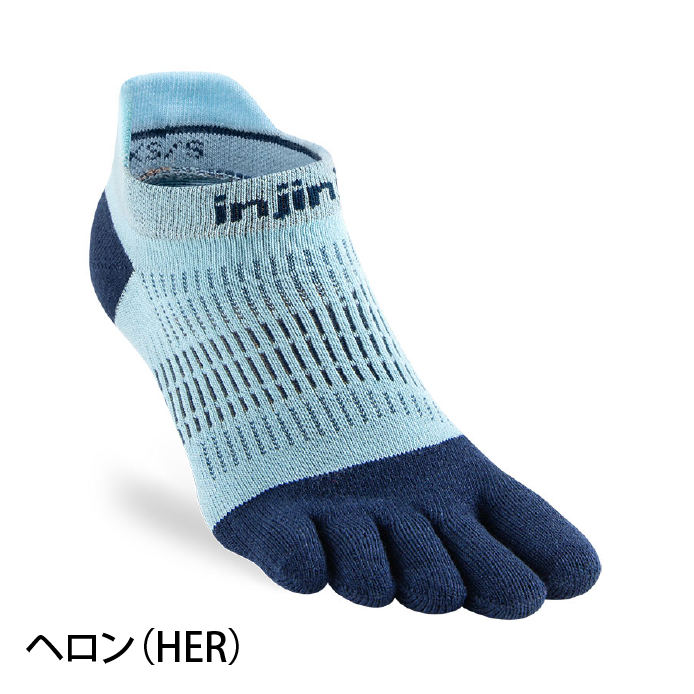 injinji /インジンジ (ウイメンズ) ランライトウェイトノーショウ