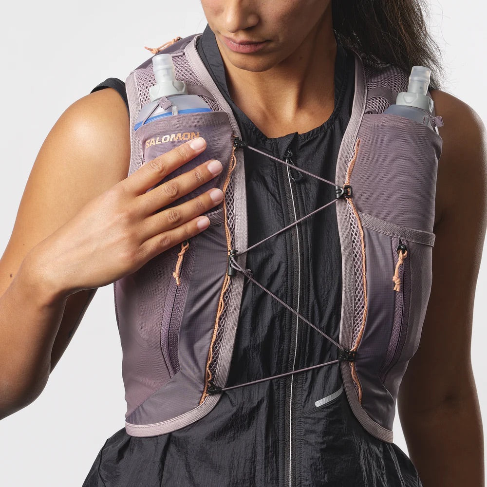 【2024春夏】SALOMON/サロモン ACTIVE SKIN 12 Women's SET/アクティブ スキン12(ウィメンズ/フラスク付)