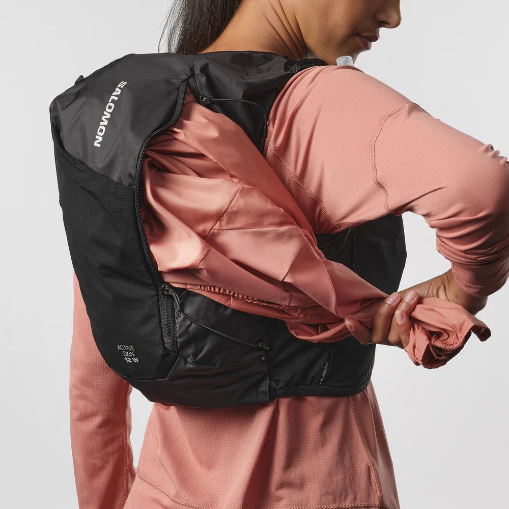 SALOMON/サロモン ACTIVE SKIN 12 Women's SET/アクティブ スキン12(ウィメンズ/フラスク付)