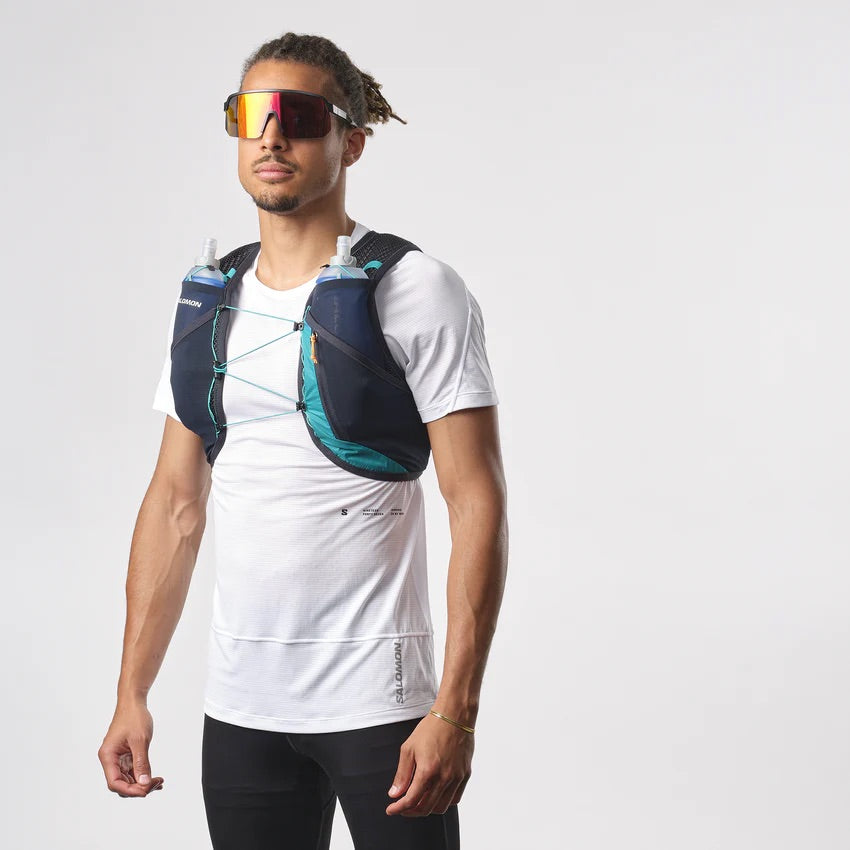 【2024春夏】SALOMON/サロモン ACTIVE SKIN 4 SET/アクティブ スキン4(ユニセックス/フラスク付)