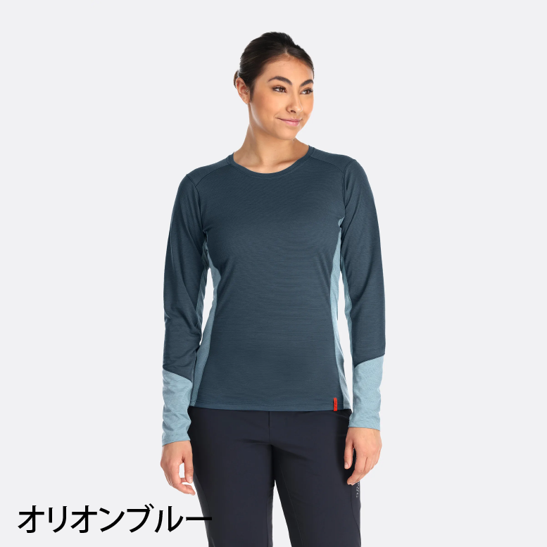 【2024】Rab/ラブ シンクリノ ベース ロングスリーブティー(ウィメンズ / 名古屋店のみ /