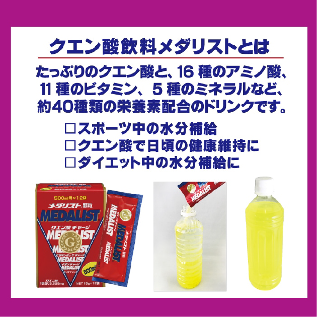 MEDALIST/メダリスト ブドウ味 500mL用【12袋入り】