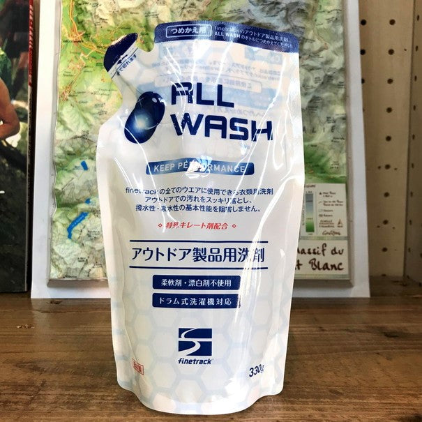 finetrack/ファイントラック FCG0103 ALL WASH 詰替えパック(洗剤)