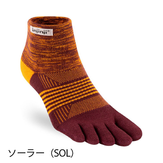 injinji /インジンジ Women'sトレイルミッドウェイト ミニクルー