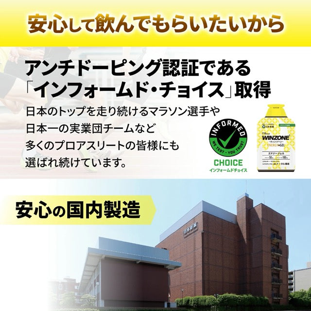 日本新薬ヘルスケア WINZONE ウィンゾーン エナジージェル