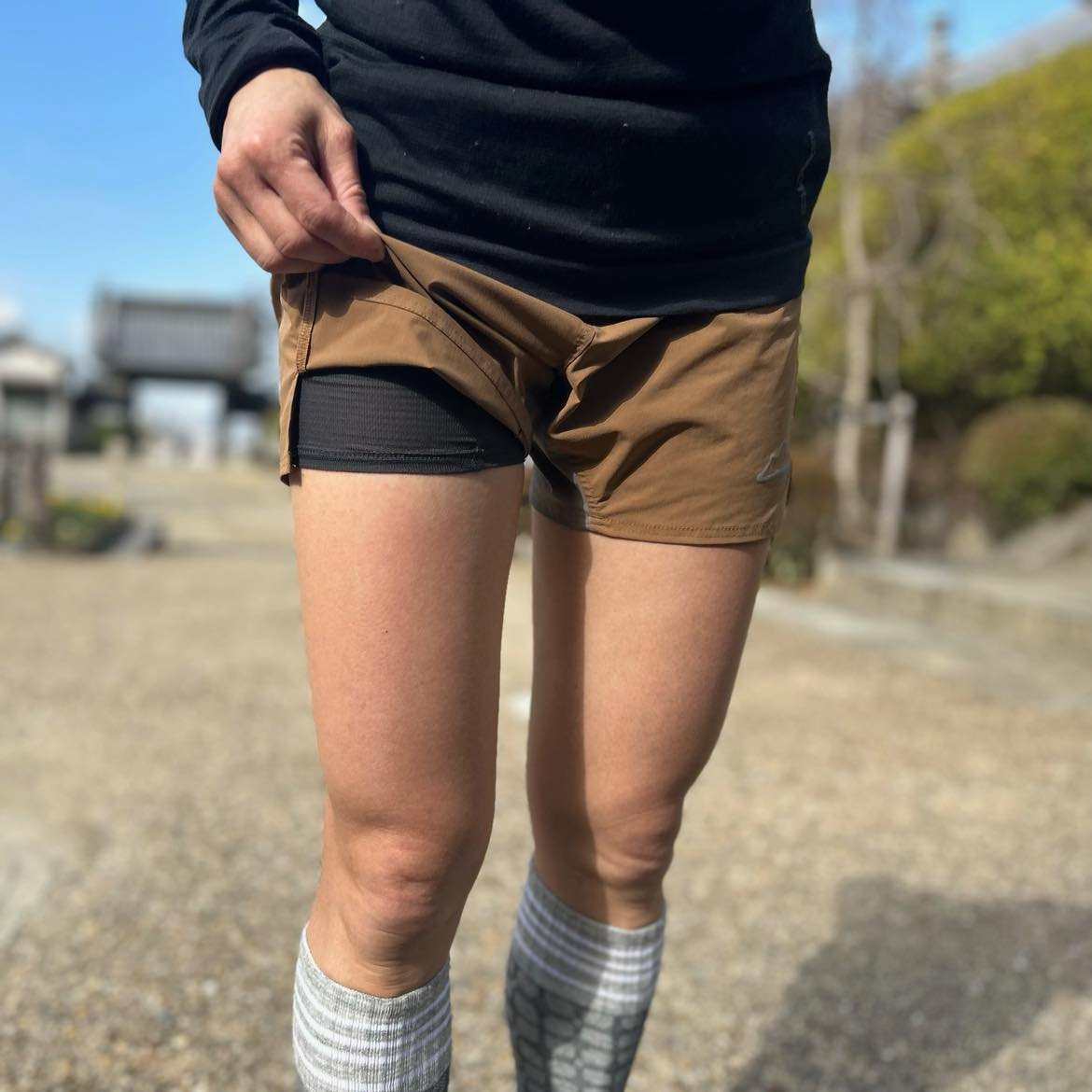 【2024アップデート】finetrack/ ファイントラック ドライレイヤーォームハーフタイツ RUN-WALK Style限定モデル(ウィメンズ)