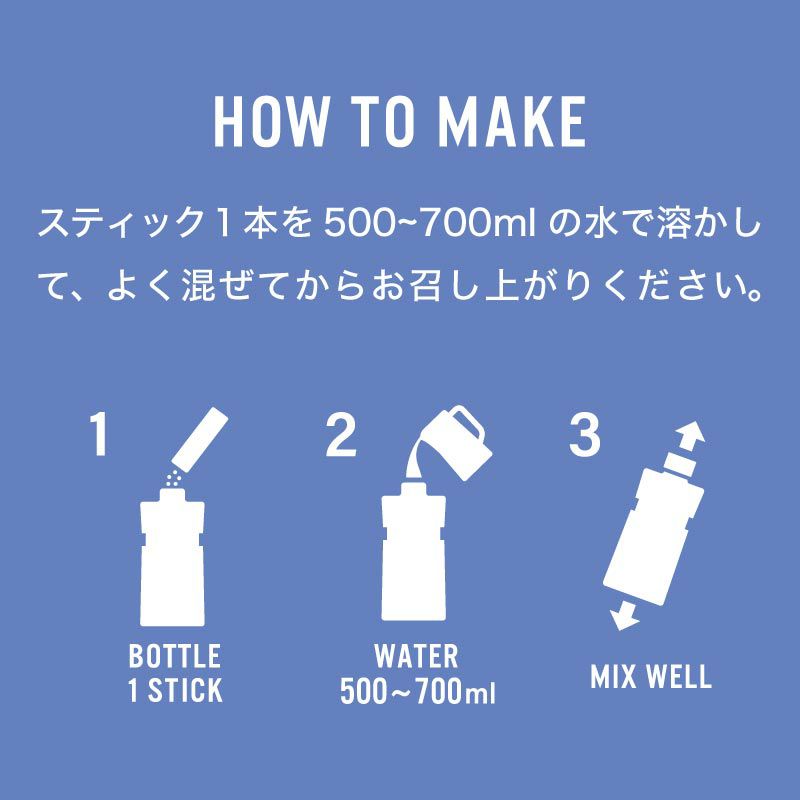 ME/NU /メニュー HUMANEED 経口補水液 500ml 4本入り(5味)