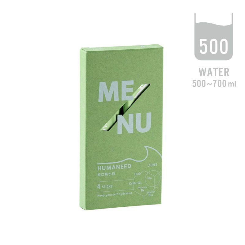 ME/NU /メニュー HUMANEED 経口補水液 500ml 4本入り(5味)
