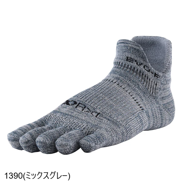 R×L/ EVO-FSG ランニング JAPANグリップ 5本指ショートソックス(RNS5007)