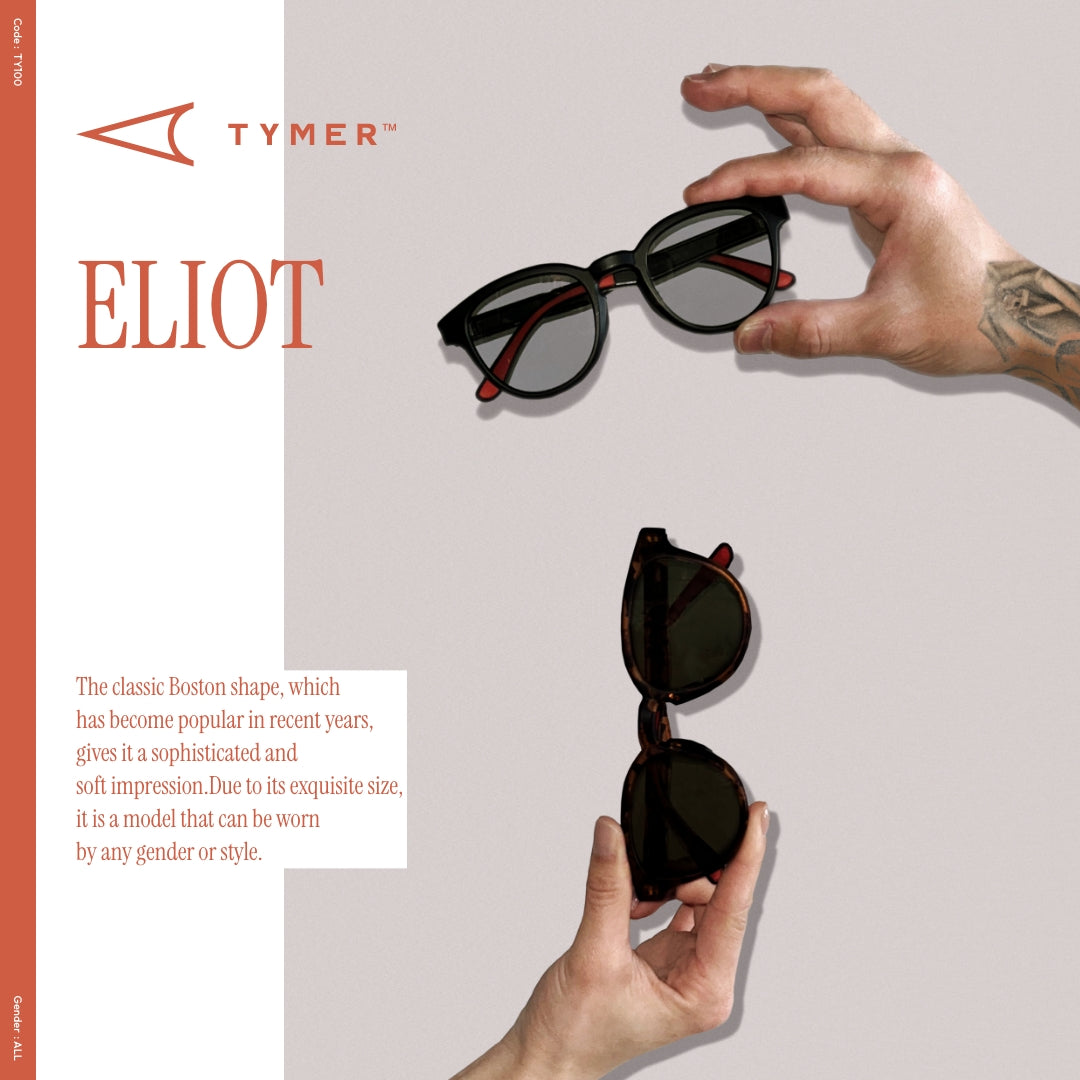 TYMER/タイマー【ELIOT】TY100-MT2-PGY 調光レンズ(大阪店のみ)