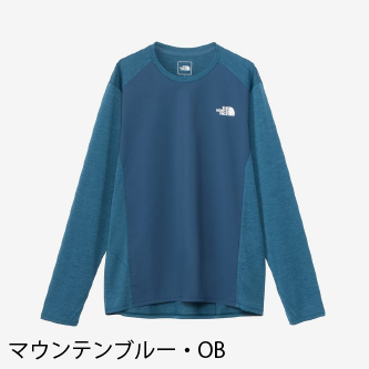 【2024秋】THE NORTH FACE/ノースフェイス ロングスリーブハイブリッドGTDメランジクルー(メンズ) NT62275