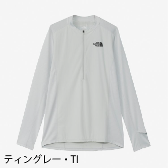 【2024秋】THE NORTH FACE/ノースフェイス ロングスリーブ ハイブリッドドライドットライトクルー(メンズ) NT62374 名古屋店のみ