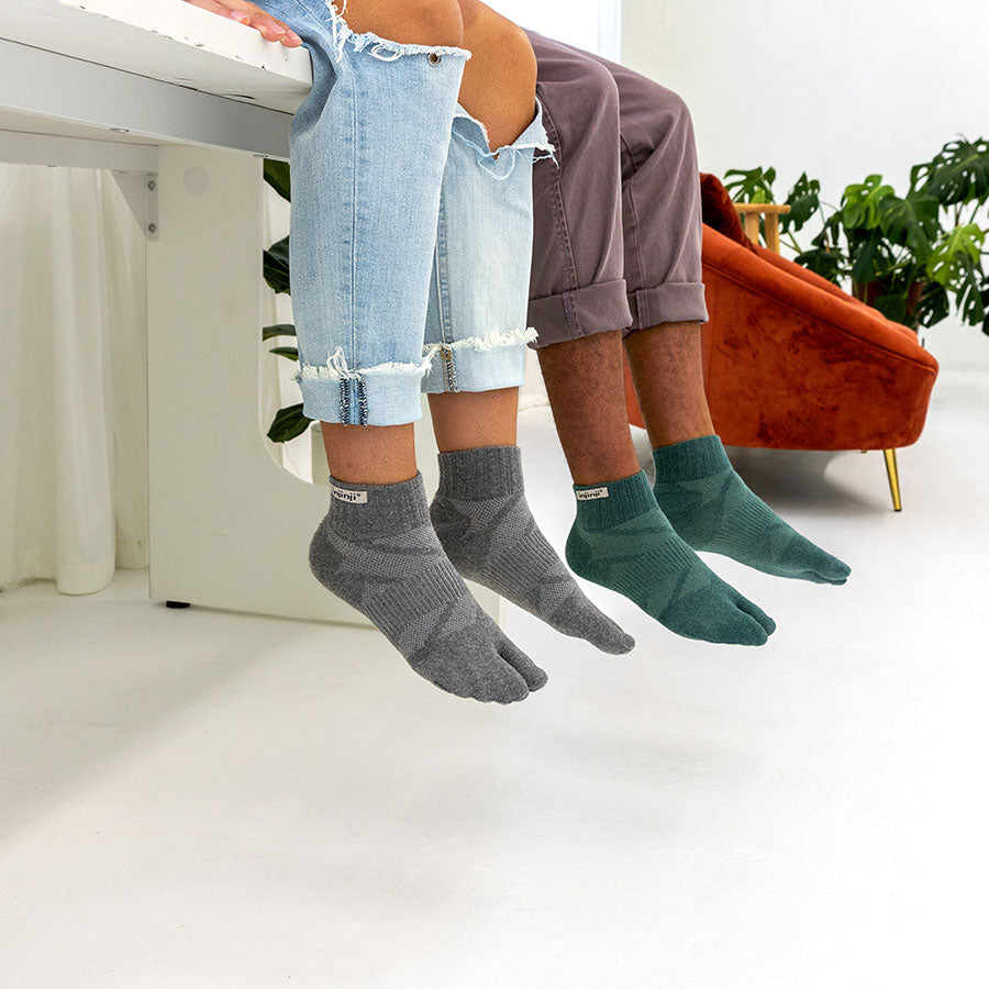 【2025限定モデル】injinji /インジンジ 352030 スプリット トゥ ミニクルー(ユニセックス)