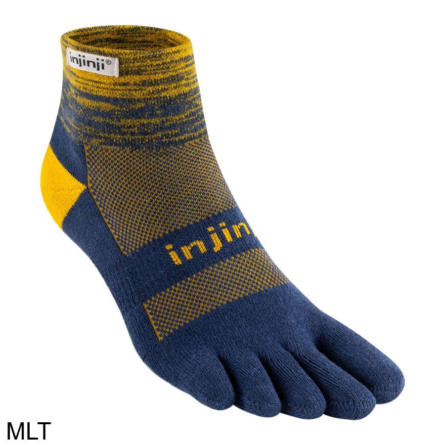 【2025秋冬 New Color】injinji /インジンジ Unisexトレイルミッドウェイト ミニクルー