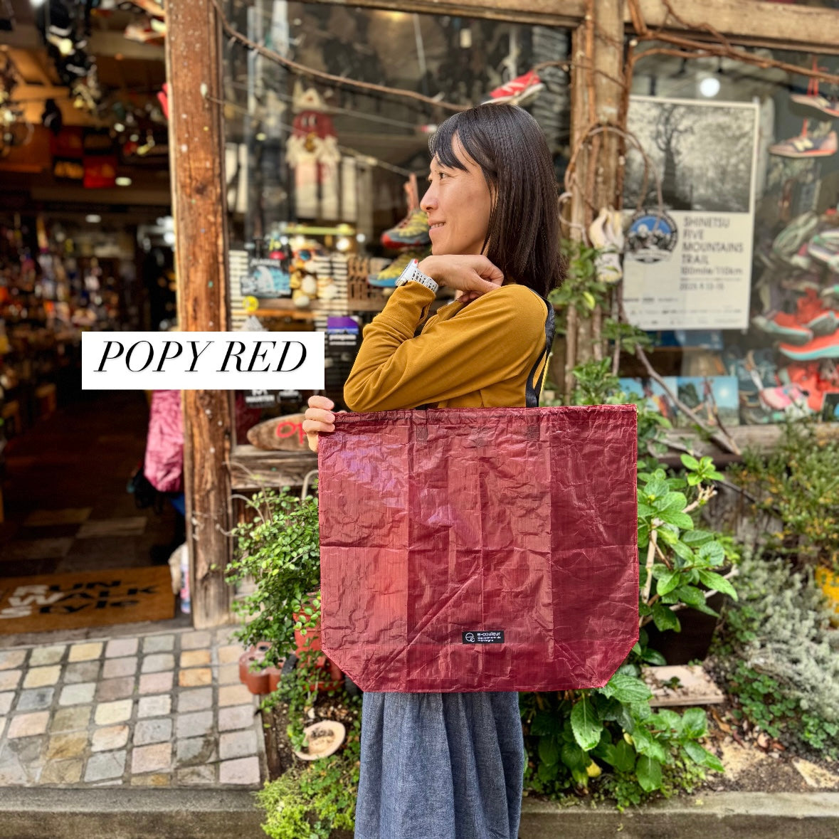 e-couleur / エクルレ お山帰りに持つかばん Lサイズ