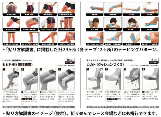 ニューハレ I(アイ)テープ 15cm 12枚入り(全11色)