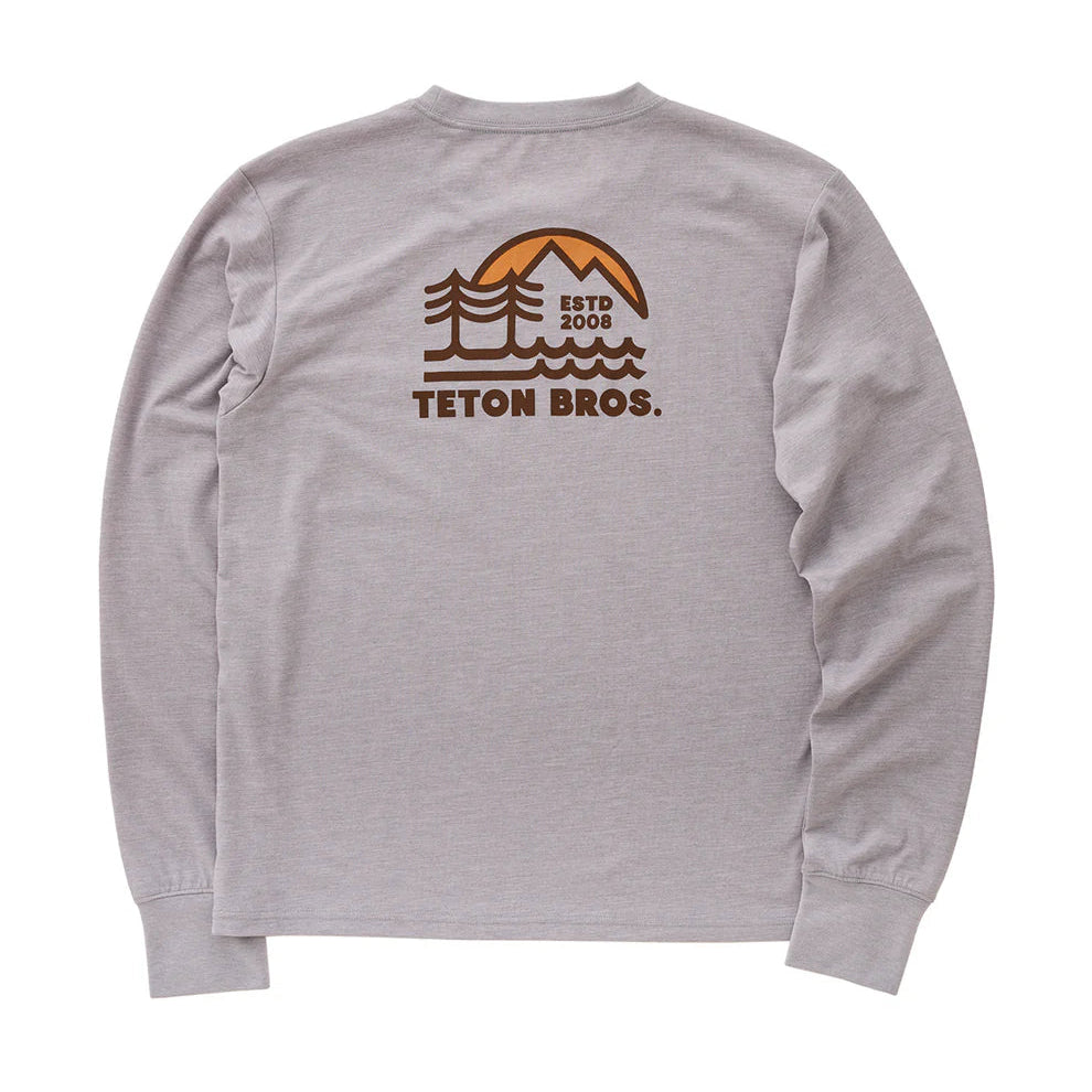 【 SALE 20%OFF】TETON BROS. / ティートン ブロス (メンズ)TB Monoline L/S Tee
