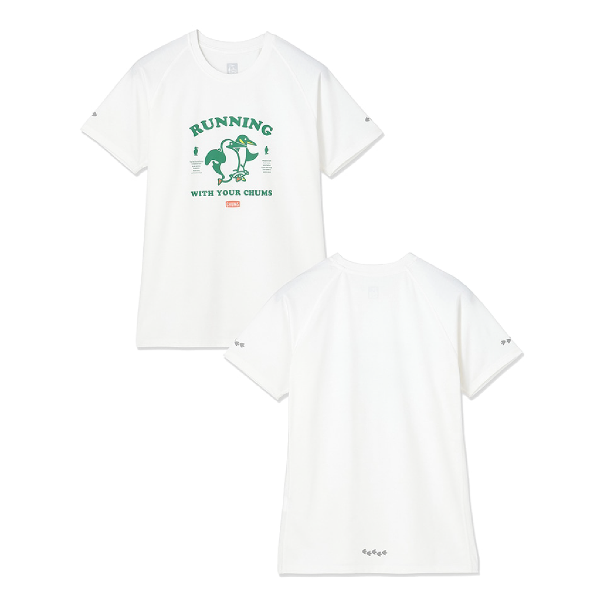 【2026秋冬】CHUMS / チャムス(ユニセックス)Running Three-Legged Race T ランニング スリーレッグドレース Tシャツ