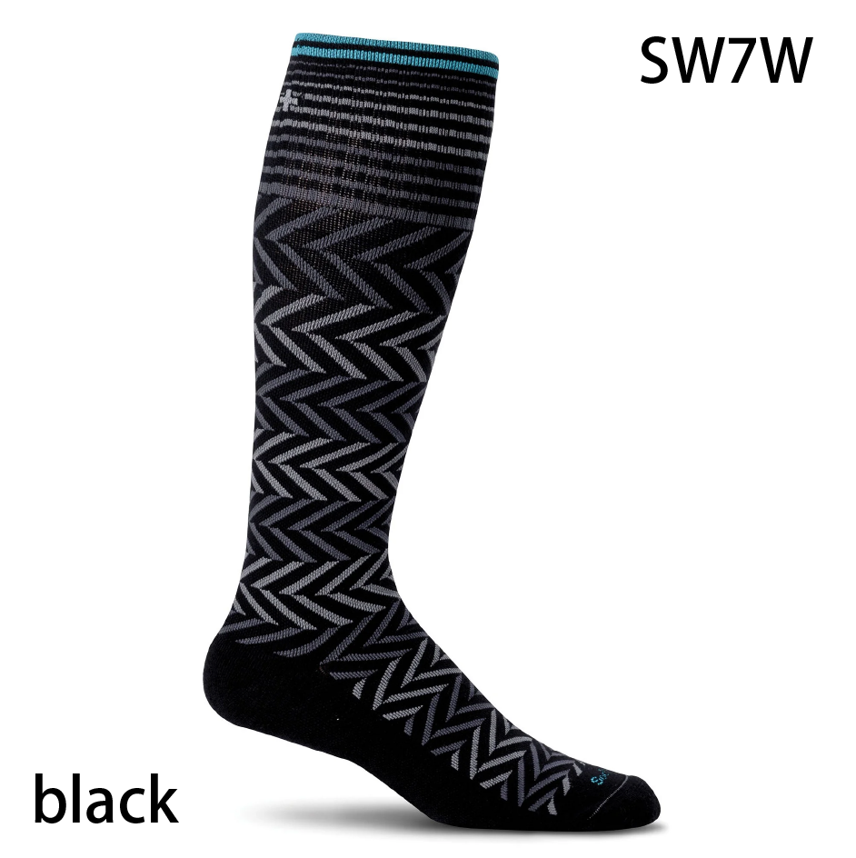 sockwell/ソックウェル SW7W / CHEVRON(ウィメンズ/ロング/中着圧/ウルトラライトクッション)