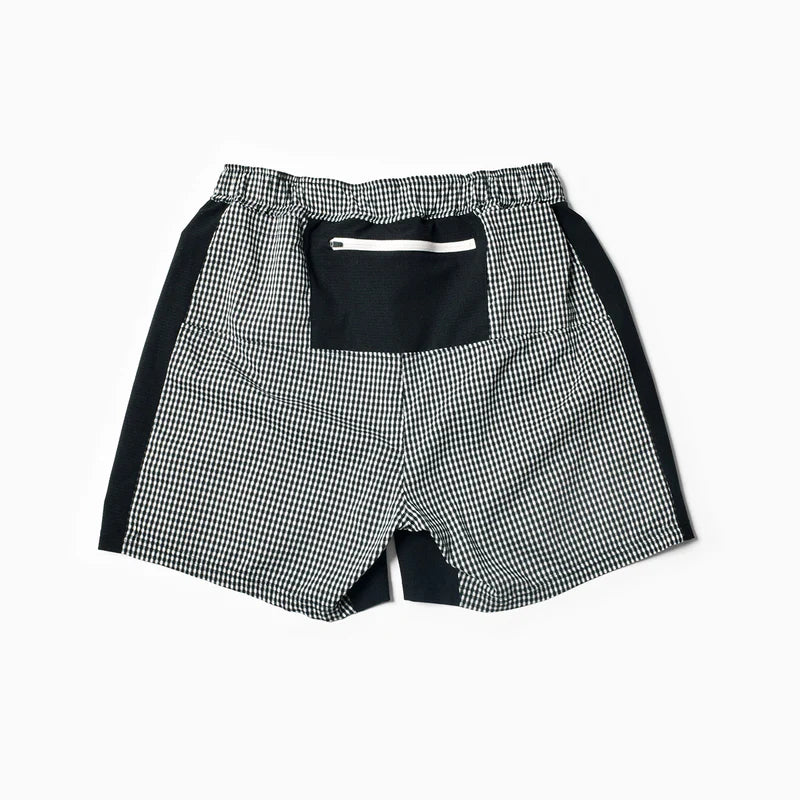 【2025 夏】MMA/マウンテンマーシャルアーツ MMA 5-Pockets Run Shorts V3(Black Check)【名古屋店のみ】