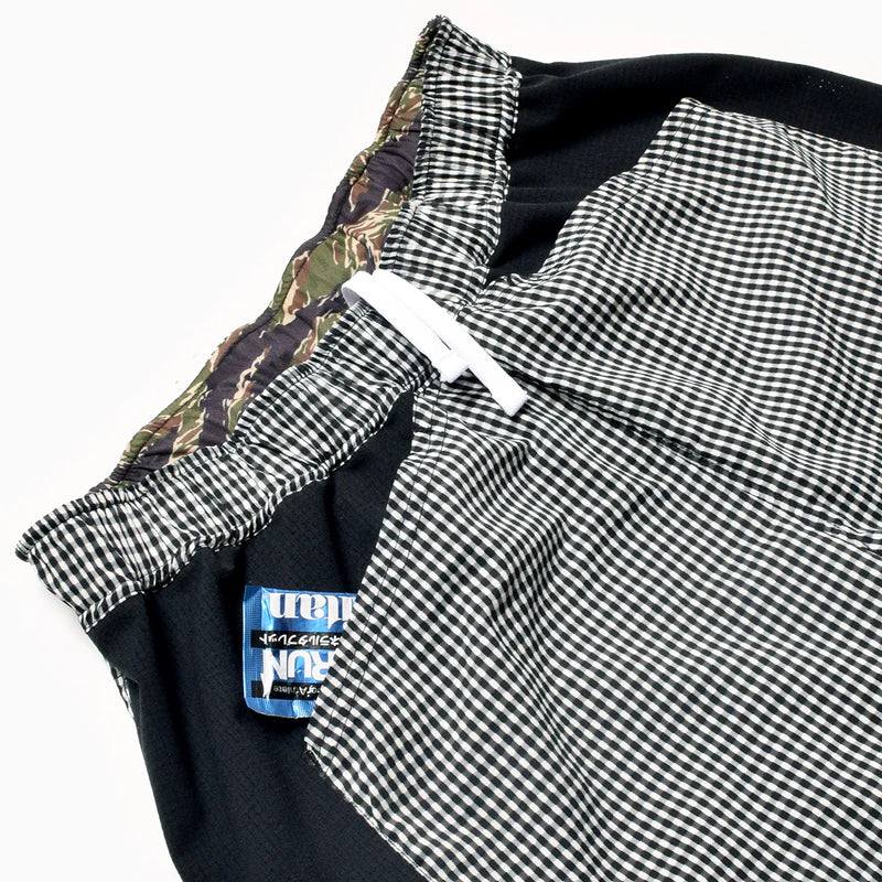 【2025 夏】MMA/マウンテンマーシャルアーツ MMA 5-Pockets Run Shorts V3(Black Check)【名古屋店のみ】