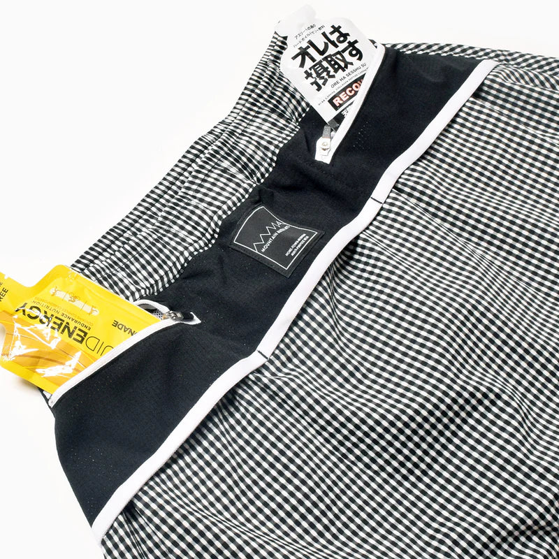 【2025 夏】MMA/マウンテンマーシャルアーツ Women's Front Pleats Run Skirt(Black Check)【名古屋店のみ】