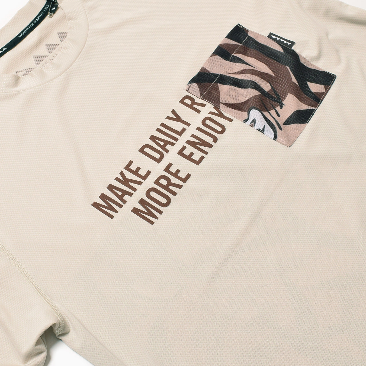 【2025夏モデル】MMA/マウンテンマーシャルアーツ Takumi Okada Camo Pocket Tee(Beige)【名古屋店のみ】