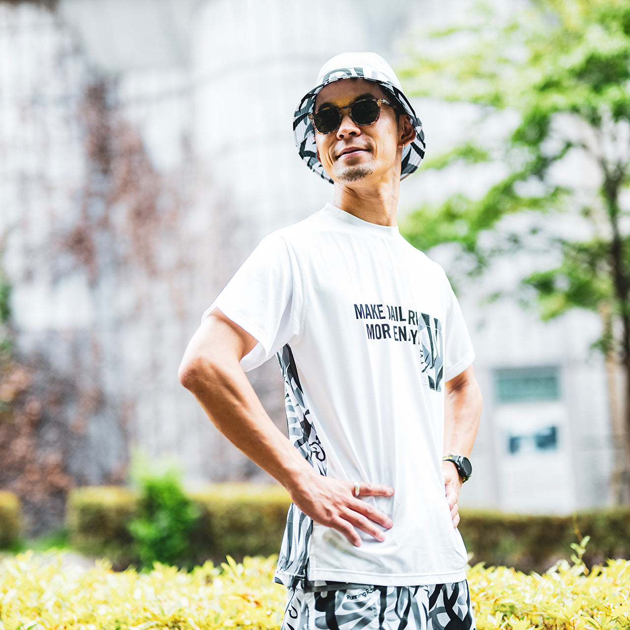 【2025夏モデル】MMA/マウンテンマーシャルアーツ Takumi Okada Camo Pocket Tee(White)【名古屋店のみ】
