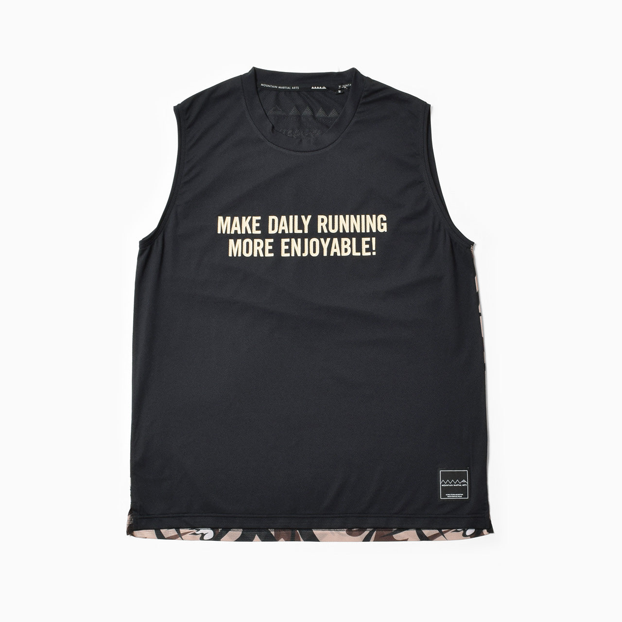 【2025夏モデル】MMA/マウンテンマーシャルアーツ Takumi Okada Camo Sleeve‐less(Black)【名古屋店のみ】