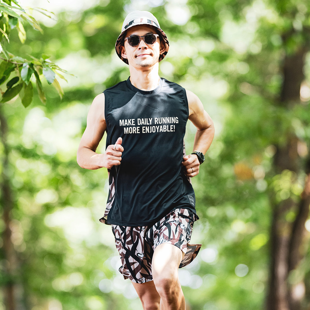 【2025夏モデル】MMA/マウンテンマーシャルアーツ Takumi Okada Camo Sleeve‐less(Black)【名古屋店のみ】