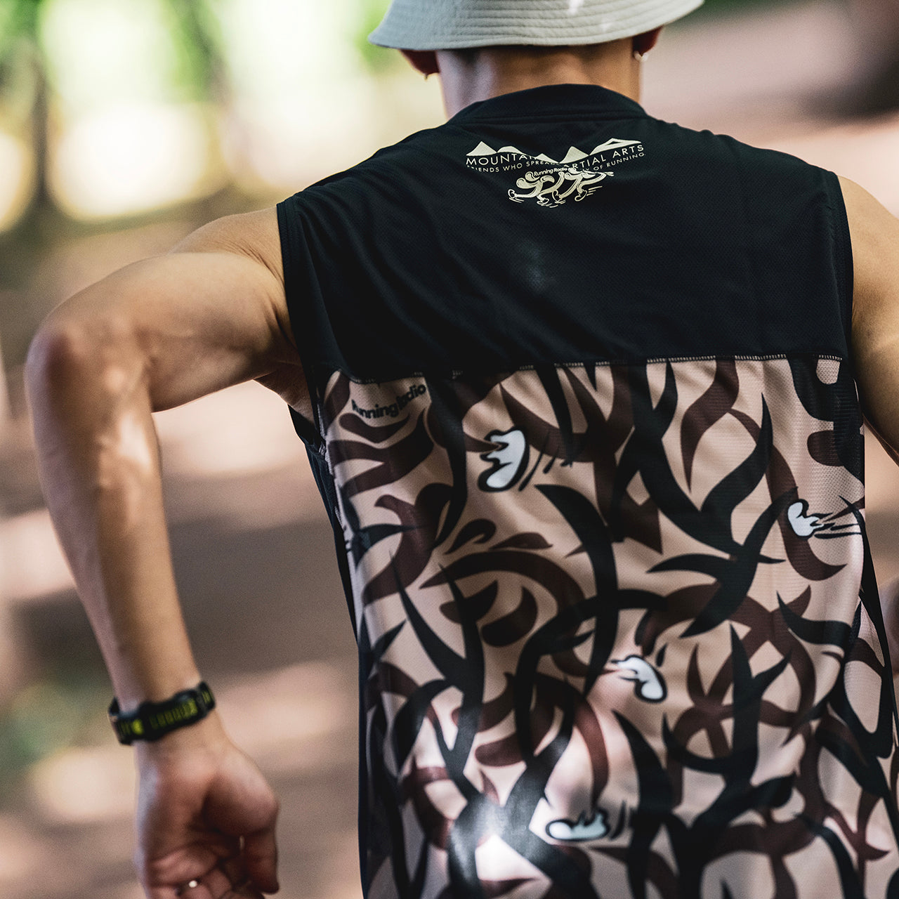 【2025夏モデル】MMA/マウンテンマーシャルアーツ Takumi Okada Camo Sleeve‐less(Black)【名古屋店のみ】