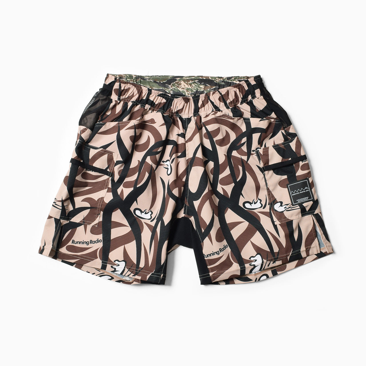 【2025夏モデル】MMA/マウンテンマーシャルアーツ Takumi Okada Camo 7pockets Shorts(Beige Camo)【名古屋店のみ】