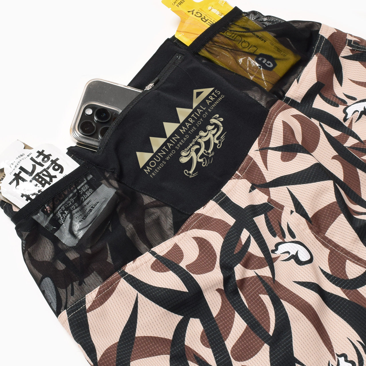 【2025夏モデル】MMA/マウンテンマーシャルアーツ Takumi Okada Camo 7pockets Shorts(Beige Camo)【名古屋店のみ】