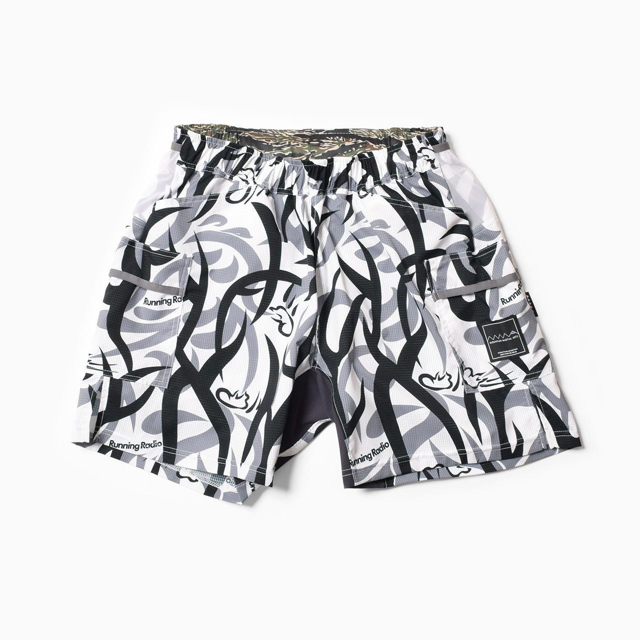 【2025夏モデル】MMA/マウンテンマーシャルアーツ Takumi Okada Camo 7pockets Shorts(Gray Camo)【名古屋店のみ】