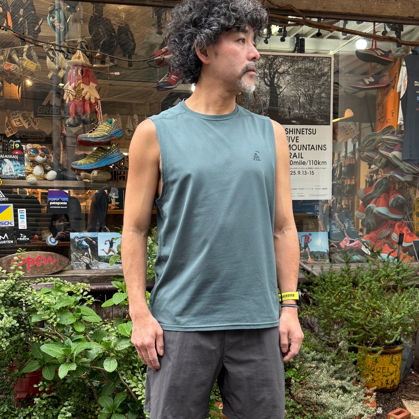 【2025春夏】STATIC/スタティック(ユニセックス) HIVE SLEEVELESS SHIRTS ハイブ スリーブレス シャツ