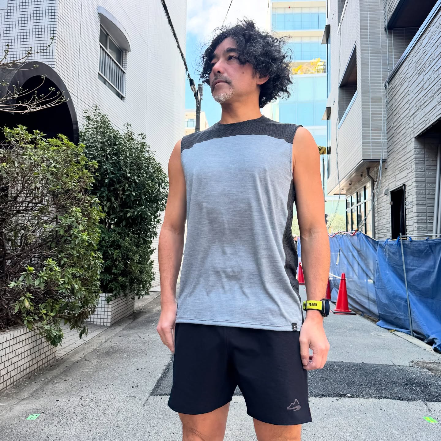 【2025春夏】STATIC/スタティック CHORD WOOL S/L SHIRTS コードウール スリーブレス シャツ