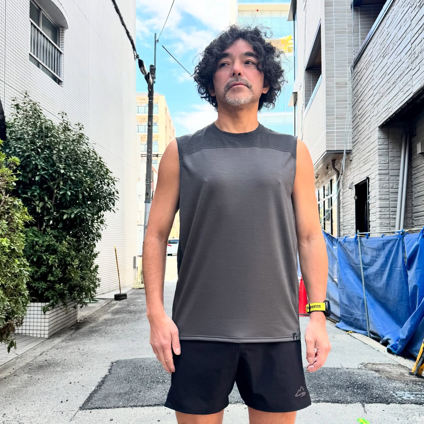 【2025春夏】STATIC/スタティック CHORD WOOL S/L SHIRTS コードウール スリーブレス シャツ