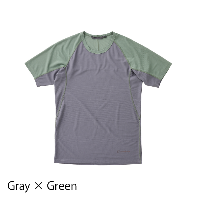 【2025春夏】Teton Bros./ティートンブロス(メンズ) ELV1000 S/S TEE ELV100 ショートスリーブ ティ TB251-46M