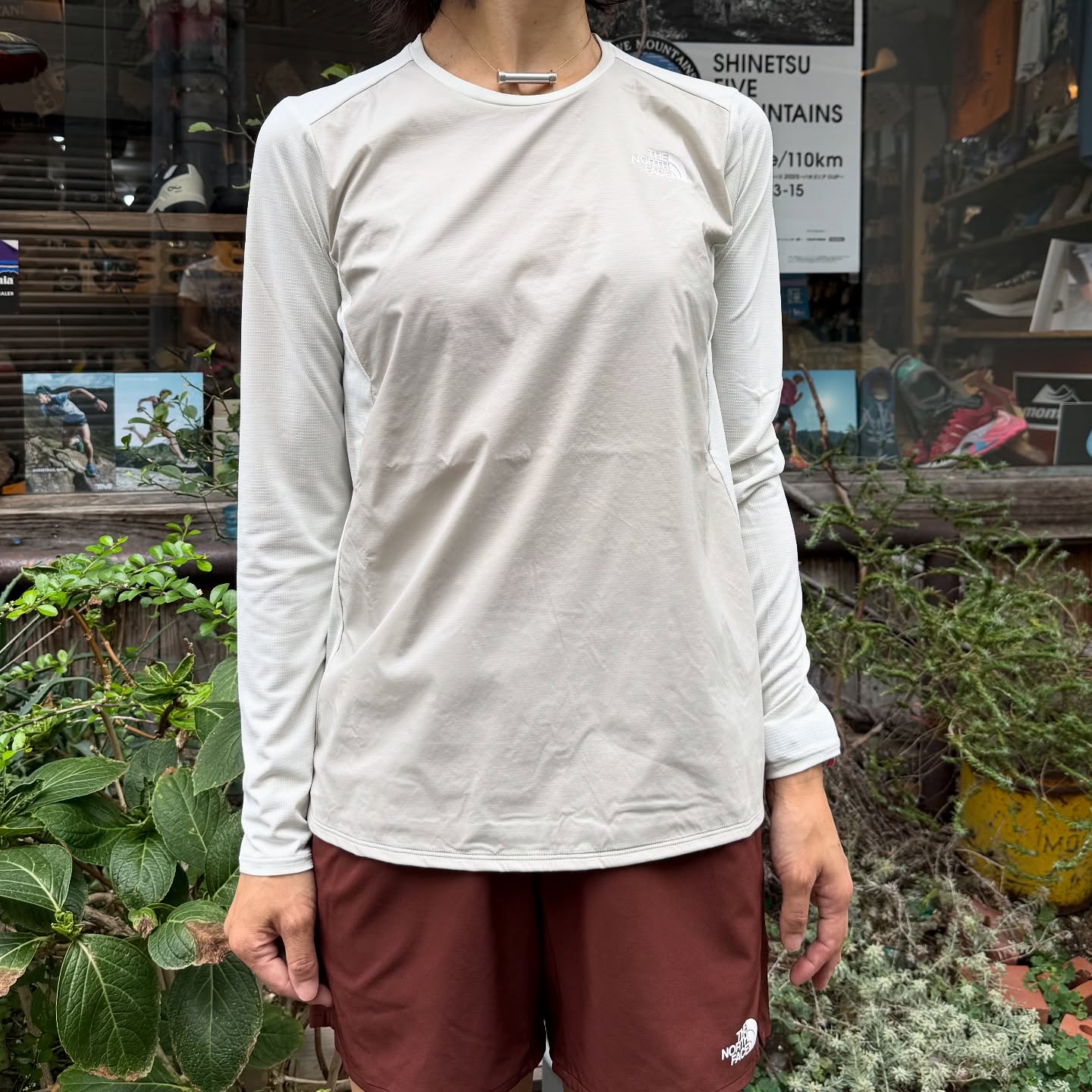 【2025秋冬】THE NORTH FACE/ノースフェイス(ウィメンズ) ロングスリーブハイブリッドGTDメランジクルー (NTW62577)