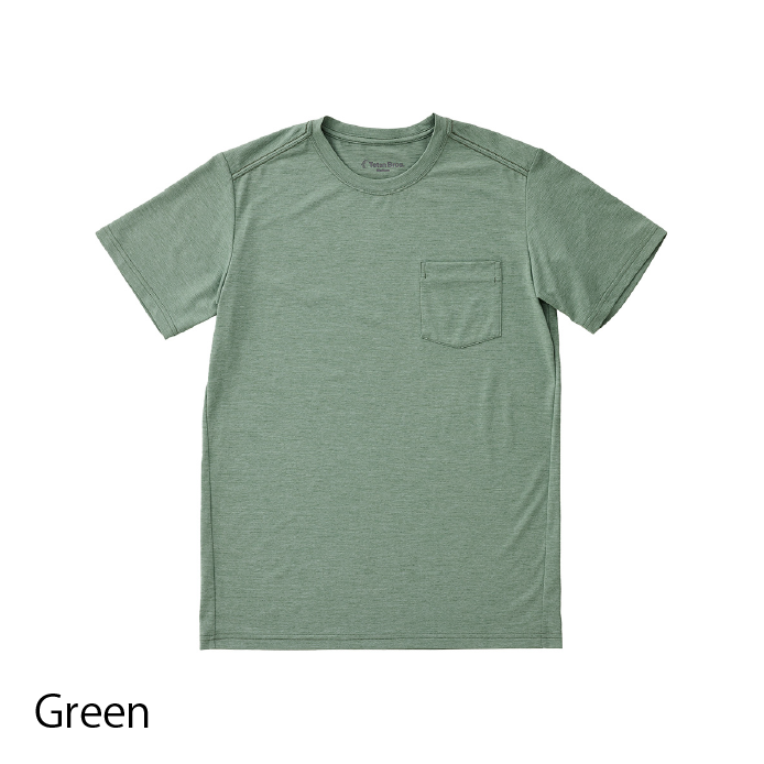 【2025春夏】Teton Bros./ティートンブロス(メンズ) VAPOR POCKET TEE / ヴェイパー ポケット ティ TB251-29M