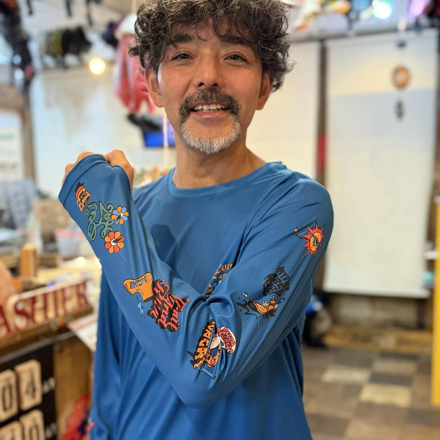 【2025秋冬】CHUMS / チャムス Running Go Ahead L/S T-Shirt(ユニセックス)