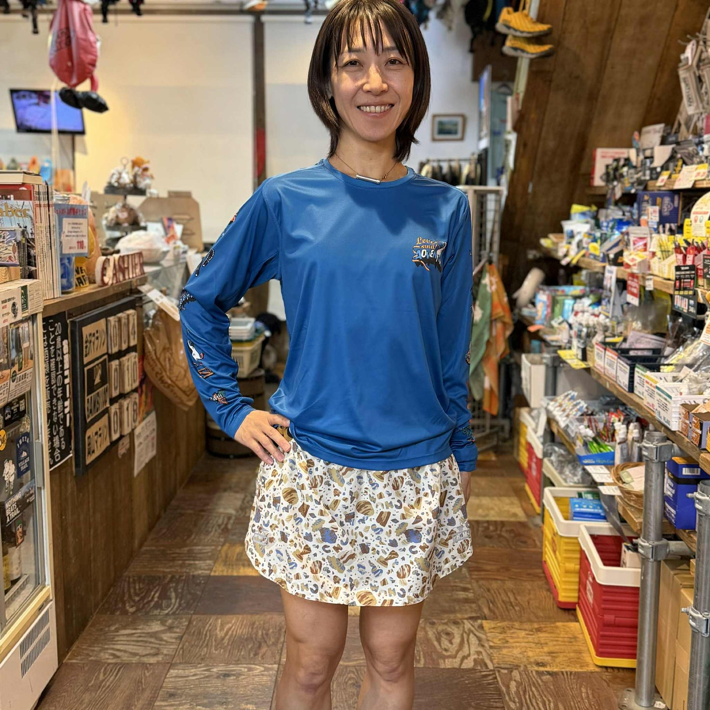 【2025秋冬】CHUMS / チャムス CHUMS X みゃこ(ウィメンズ) Running Skirt ランニングスカート