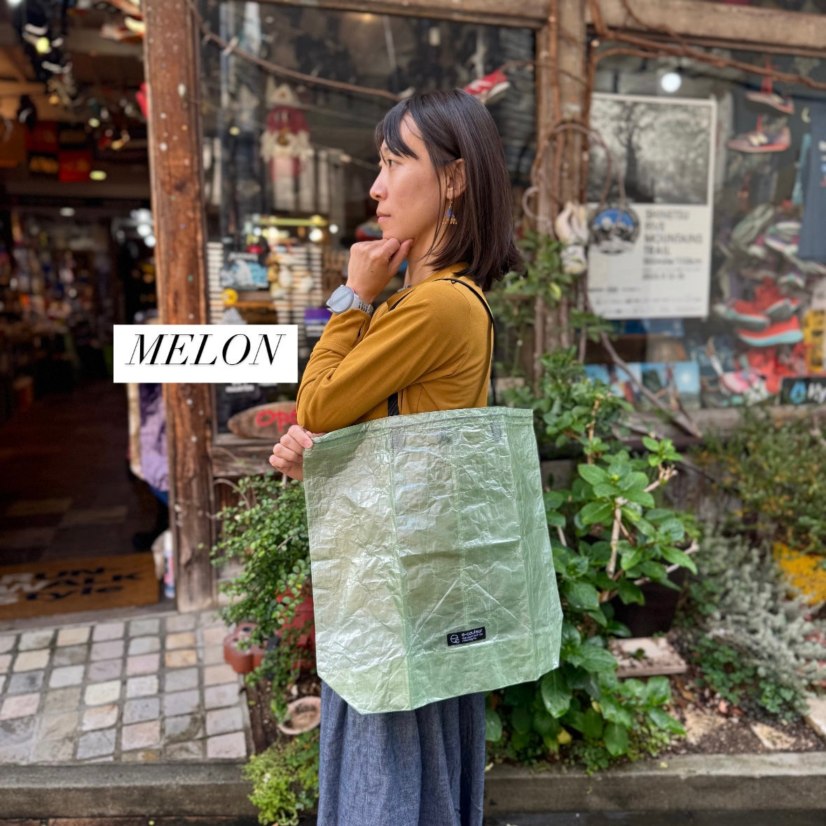 e-couleur / エクルレ お山帰りに持つかばん Lサイズ