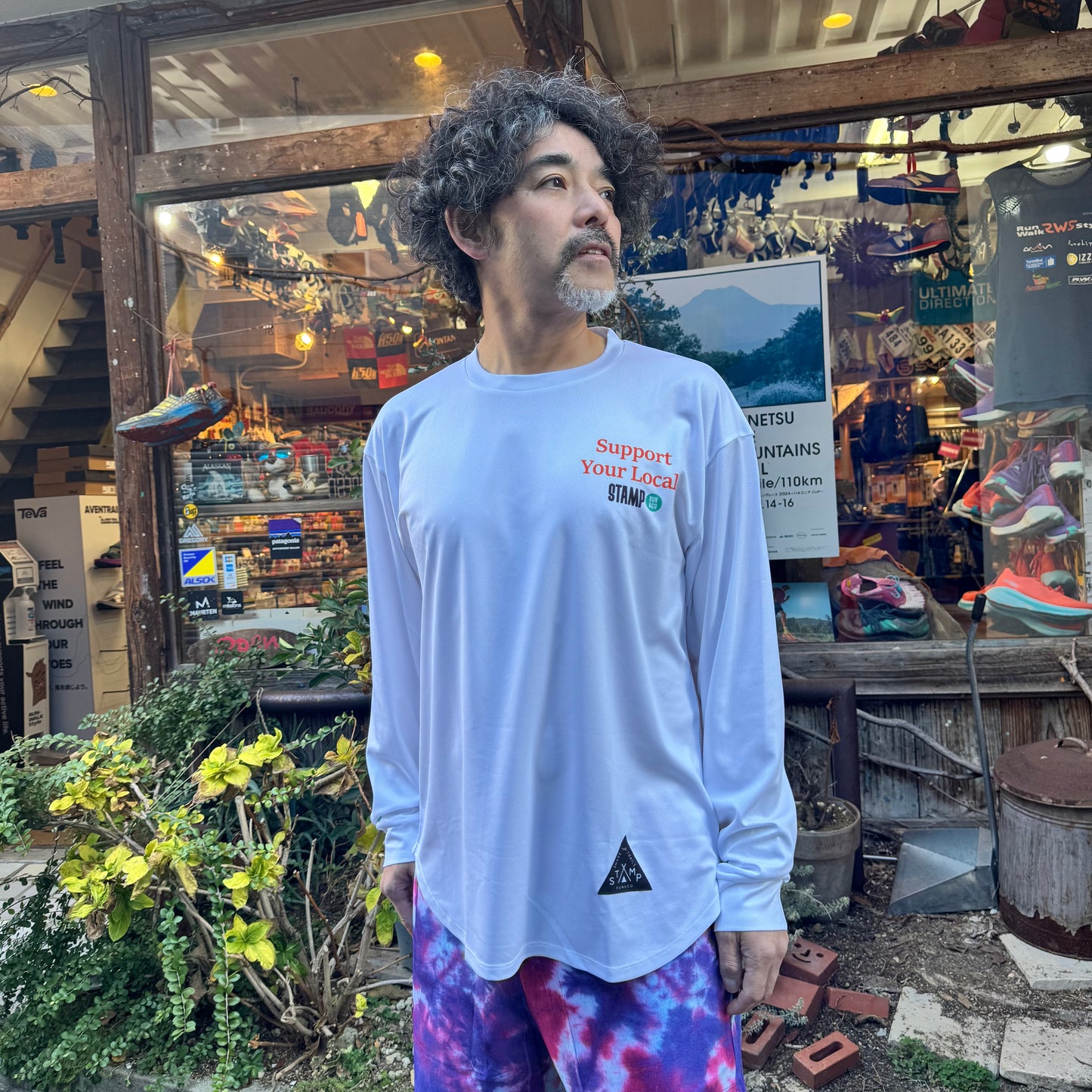 【2025冬】STAMP/スタンプ LONG SLEEVE TEE "Support Your Local.24"(ユニセックス)