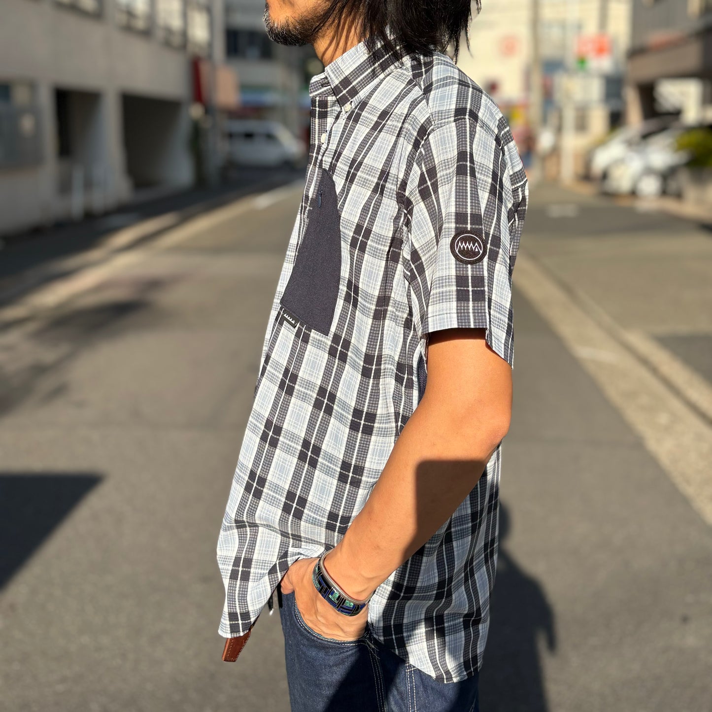 【2025夏モデル】MMA/マウンテンマーシャルアーツ Primeflex Dot Air Ripstop B.D/プライムフレックス ドットエア リップストップ B.D(Blue Check)【名古屋店のみ】