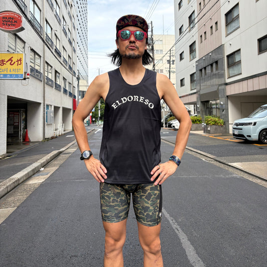 【30% OFF】2025春夏 ELDORESO/エルドレッソ Areo Weave Tank/エアロウエーブタンク(ユニセックス)