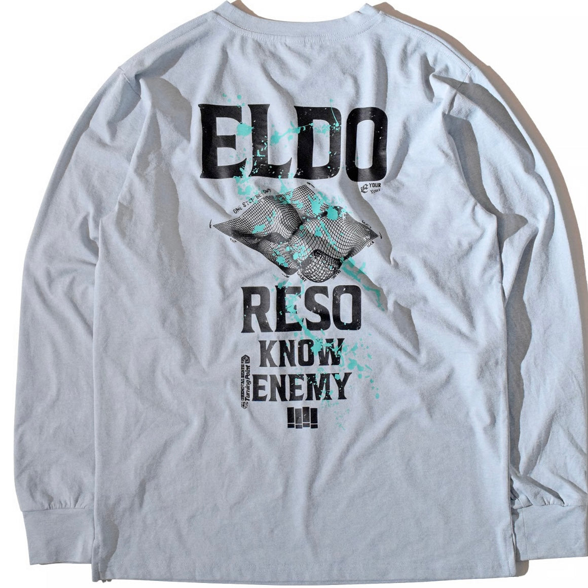 エルドレッソ　スプラッシュロングTシャツ　Mサイズ 2025秋冬】ELDORESO/エルドレッソ（ユニセックス）Splashes Long Tee