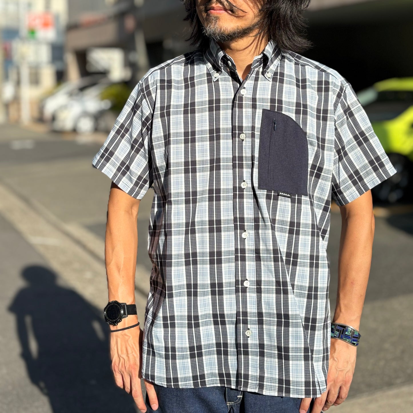 【2025夏モデル】MMA/マウンテンマーシャルアーツ Primeflex Dot Air Ripstop B.D/プライムフレックス ドットエア リップストップ B.D(Blue Check)【名古屋店のみ】