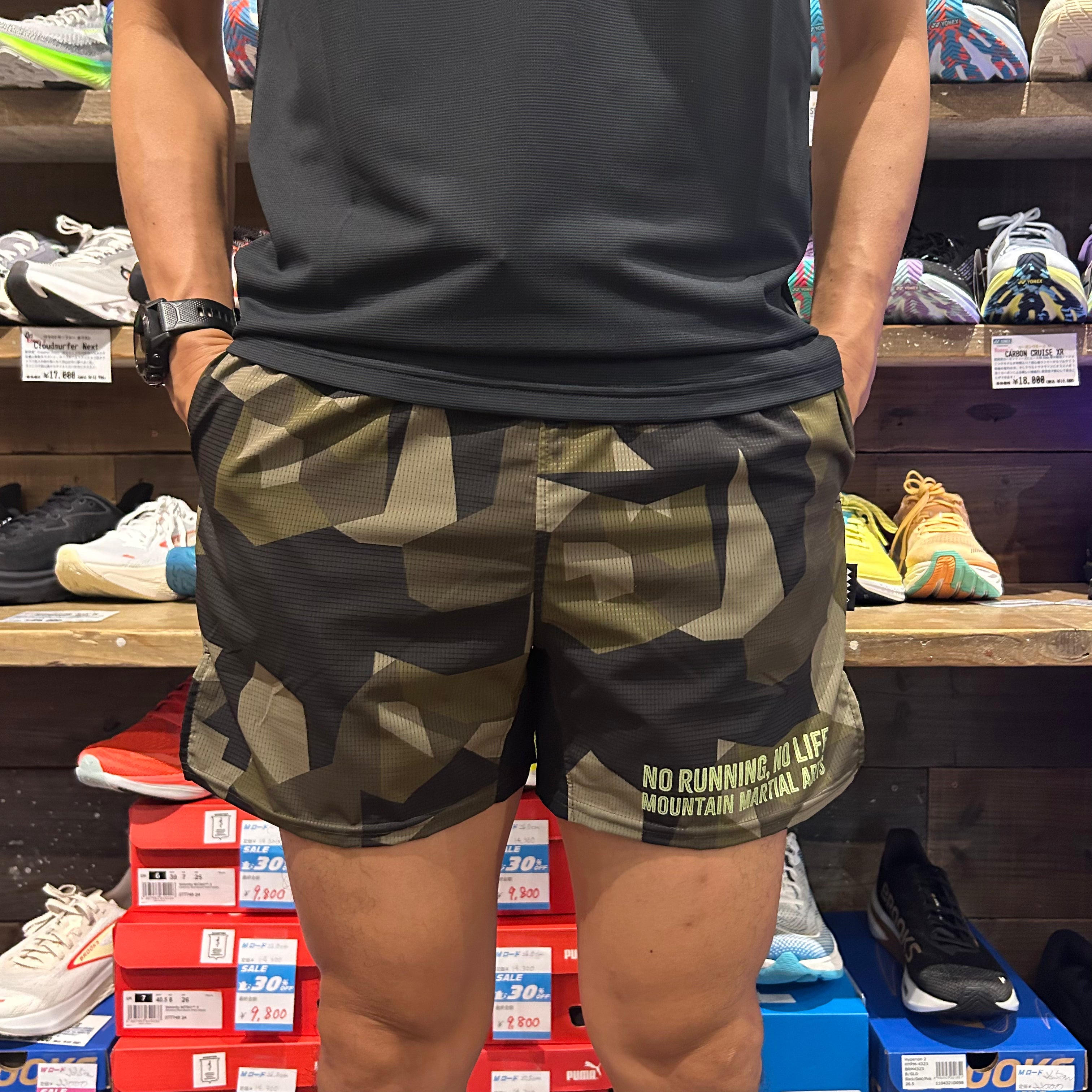 2025秋冬】MMA/マウンテンマーシャルアーツ Racing Run Shorts V2.5
