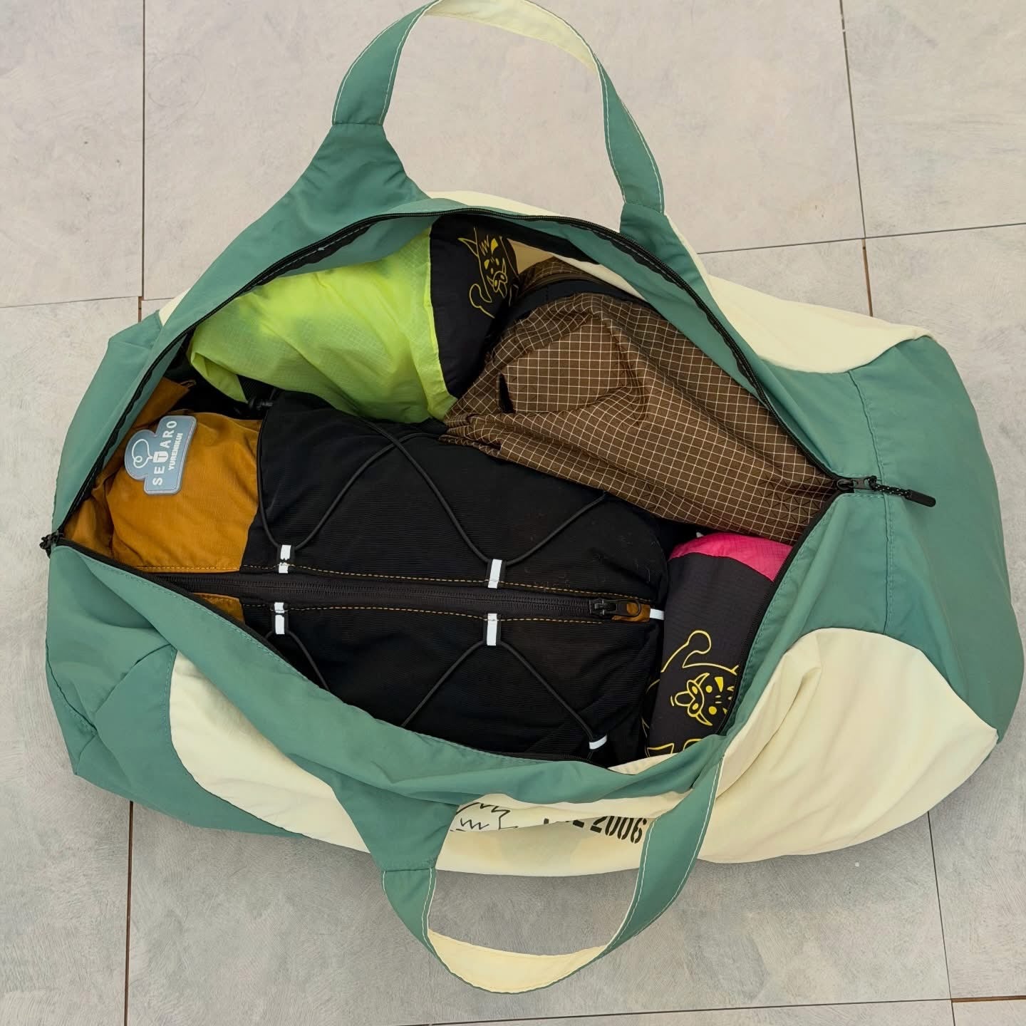 ㊗️20周年 ガンバフンバくんのボストンバッグ 店頭にて販売中🤲